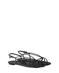 Prada Women's Flat Leather Sandals