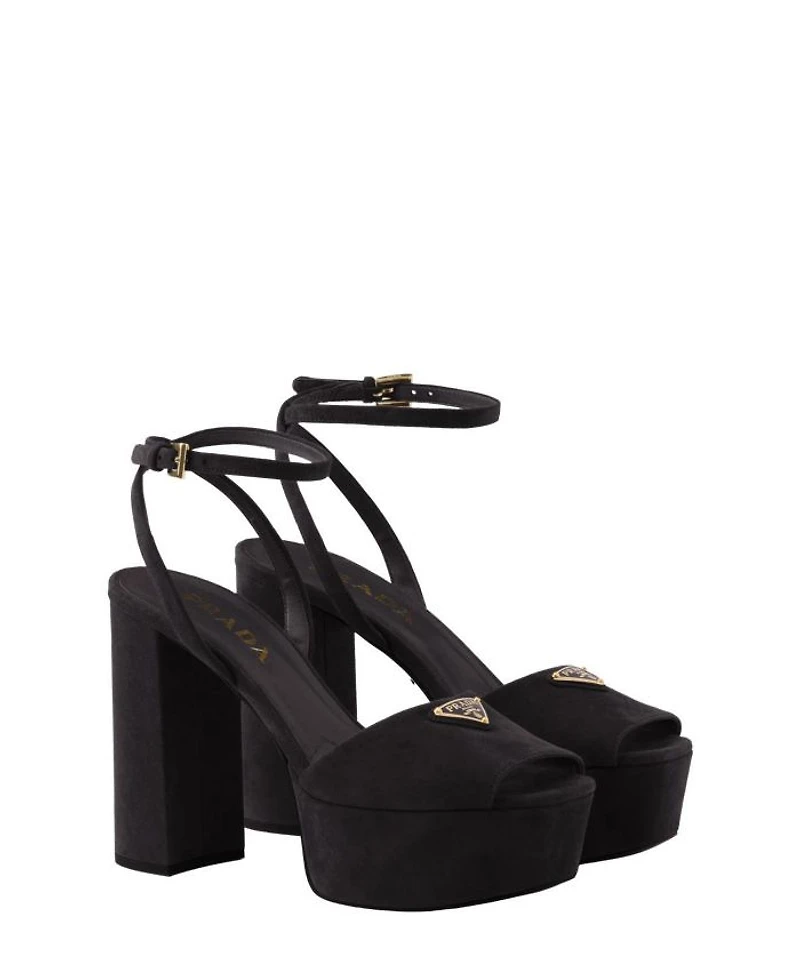 Women's Suede Platform Sandals