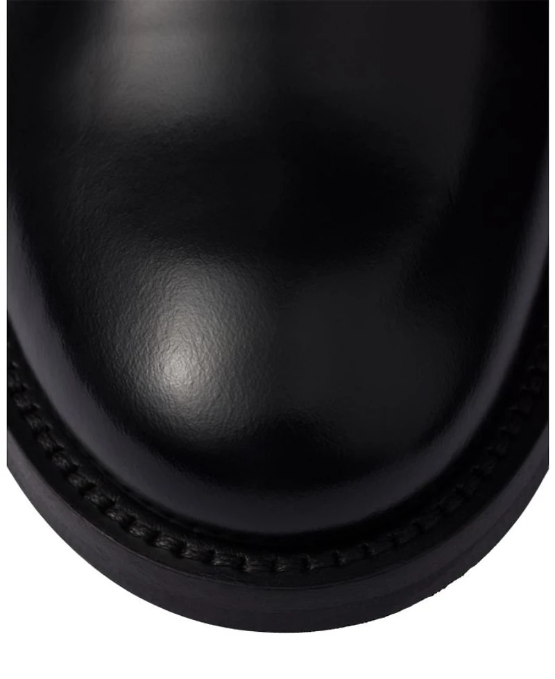 Women's Brushed Leather Ankle Boots