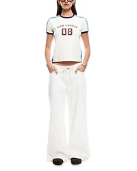 Muse High Rise Jeans Porcelain