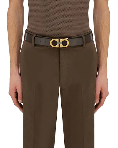 Double Sided Adjustable Leather Belt