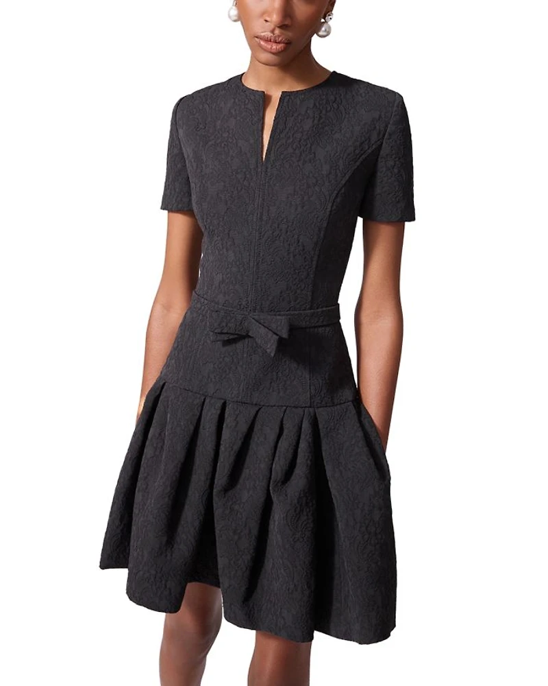 Brocade Mini Dress