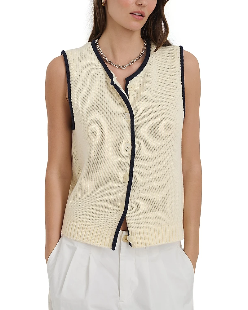Alex Mill Bridget Tipped Vest