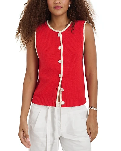 Alex Mill Bridget Tipped Vest