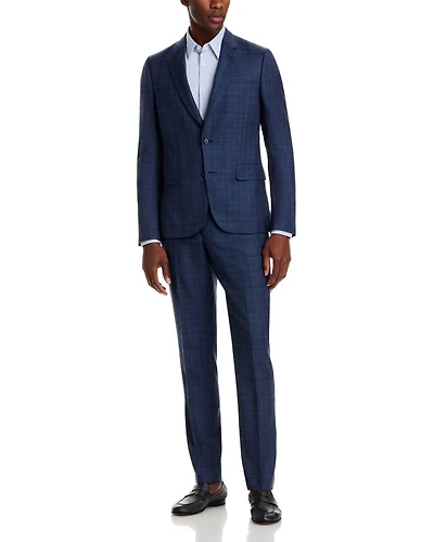 Tailored Fit Soho Plaid Suit