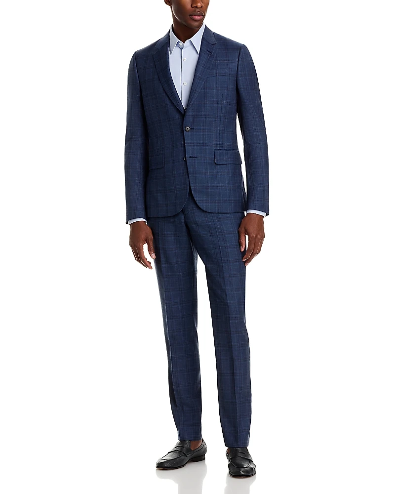 Paul Smith Soho Plaid Extra Slim Fit Suit