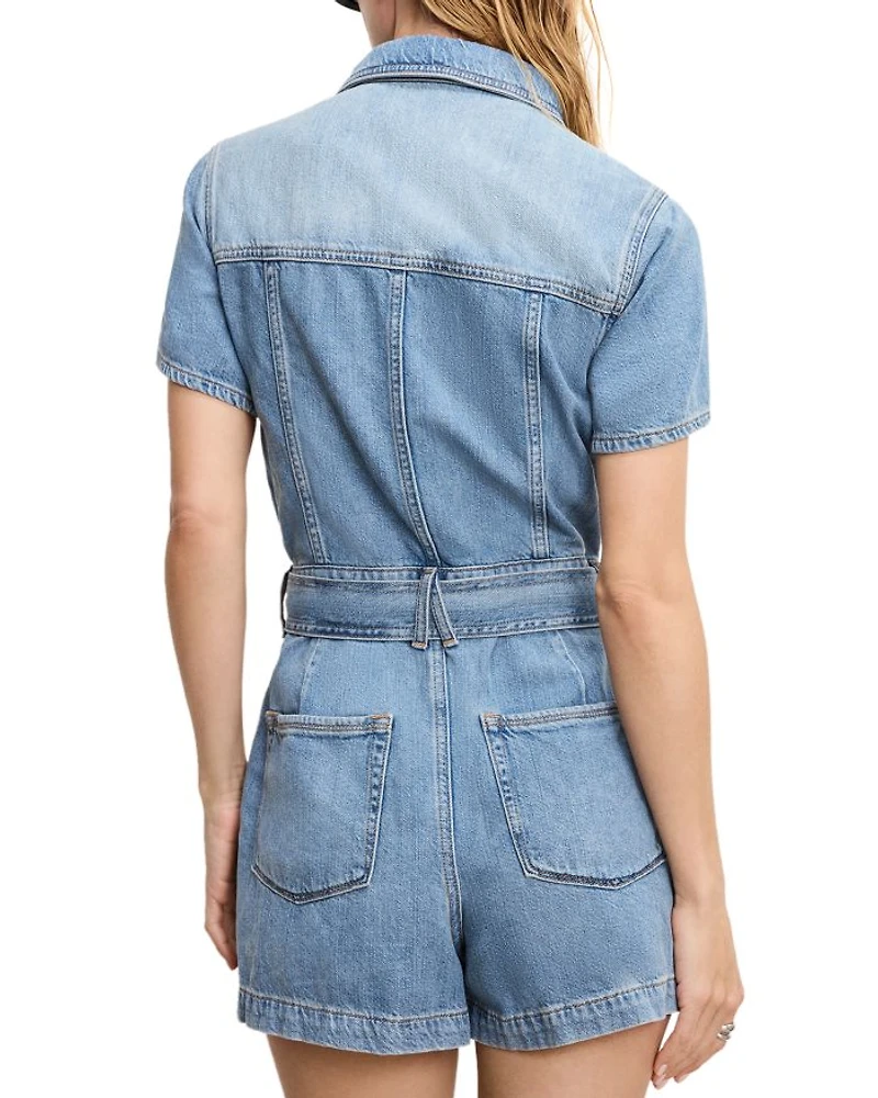Fit For Success Lite Denim Romper