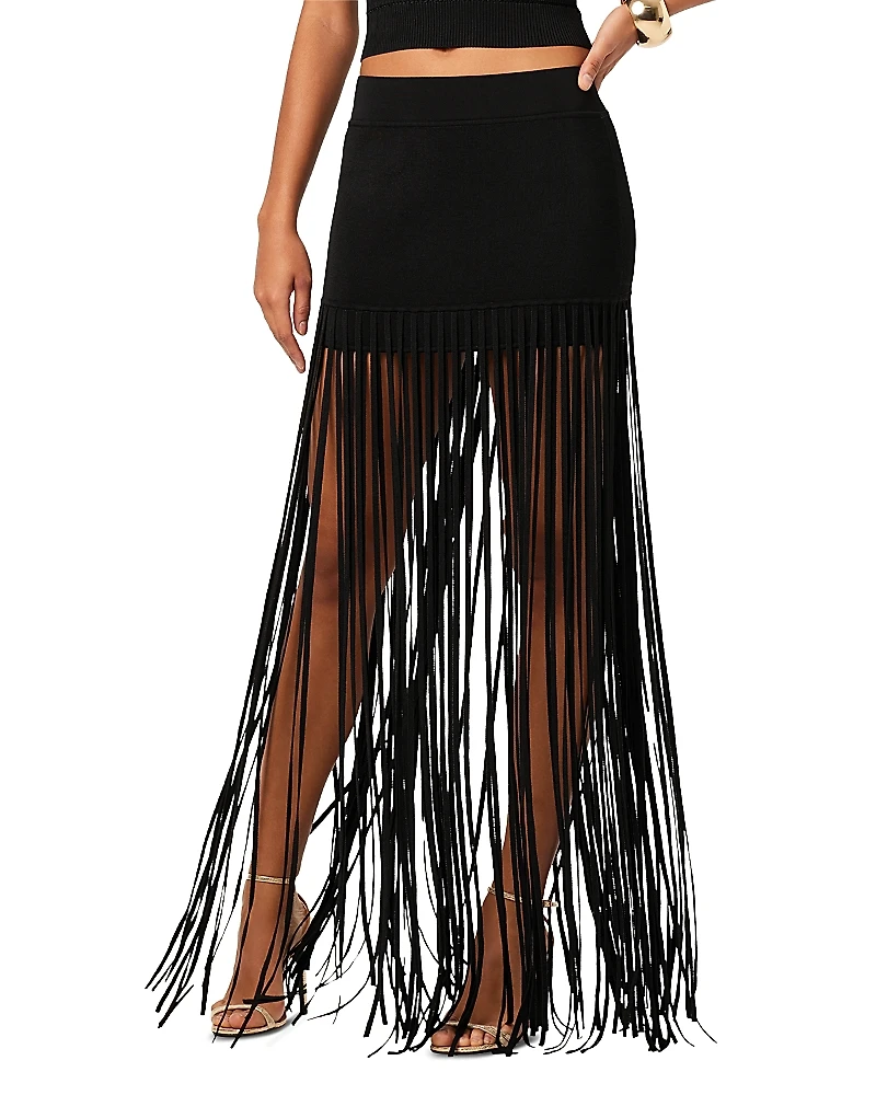 Toccin Carlyle Fringe Skirt
