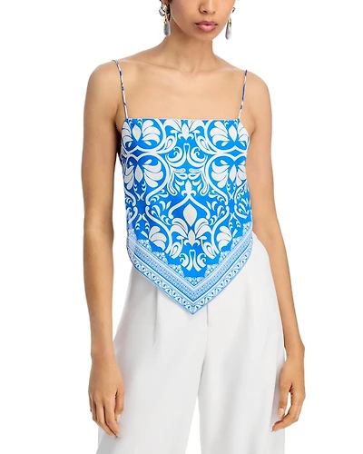 Yuri Printed Spaghetti Strap Top