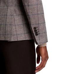 Extra Slim Fit Windowpane Sport Jacket