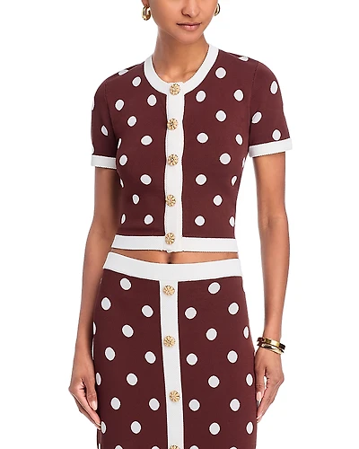 Cara Sona Top Cocoa Dot