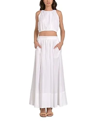A Line Midi Skirt