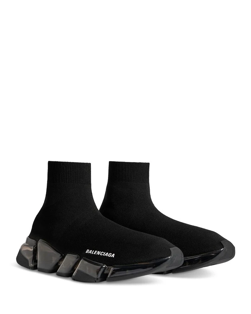 Men's Speed 2.0 Full Clear Sole Knit Sneakers