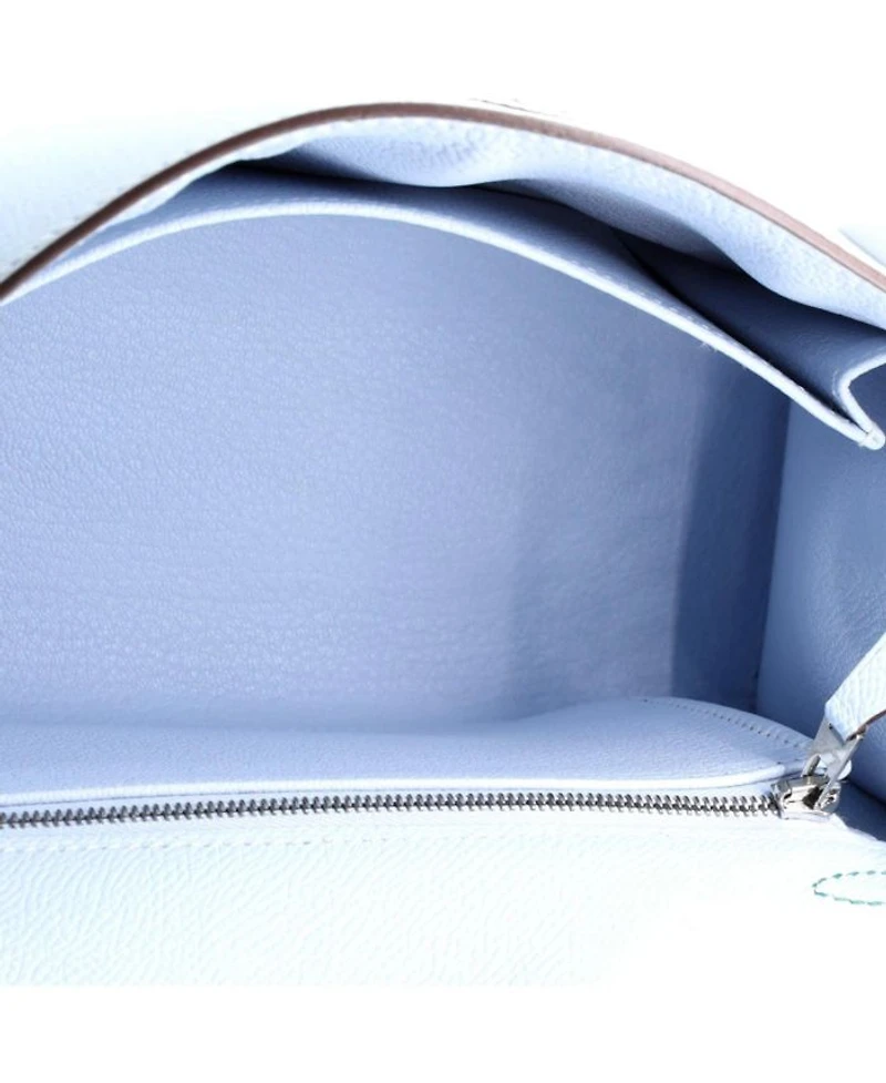 Kelly Handbag Tricolor Epsom with Palladium Hardware