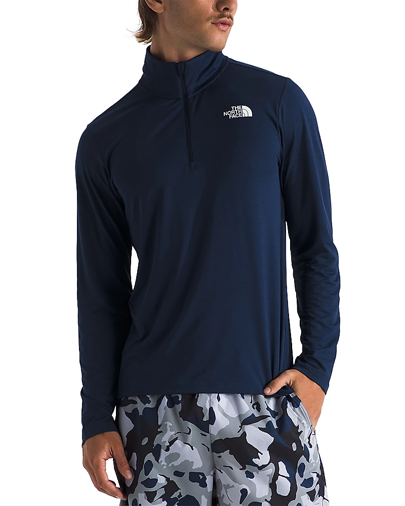 The North Face 24/7 Regular Fit Quarter Zip Long Sleeve Tee