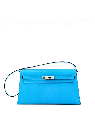 Pre-Owned HERMES Kelly Elan Shoulder Bag Chevre Chamkila