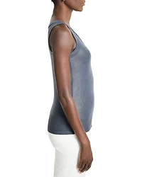 Glazed Rib Tank Top