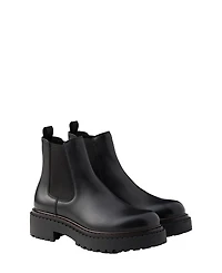 Prada Men's Leather Chelsea Boots