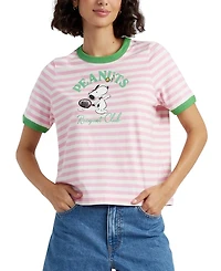 Chinti & Parker Women's Cotton Peanuts Racquet Club T-Shirt