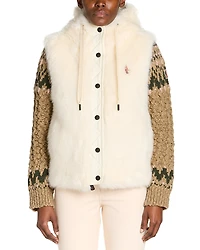Moncler Arve Faux Fur Vest