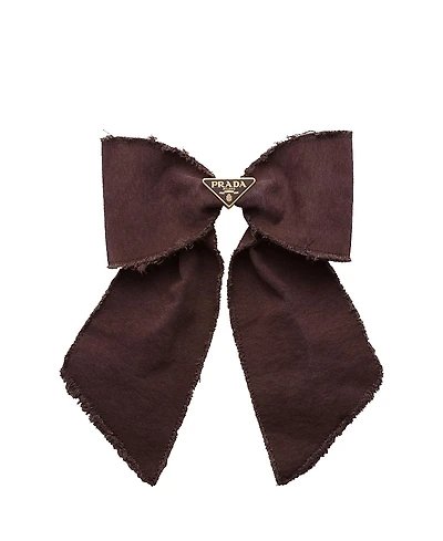 Prada Canvas Hair Clip