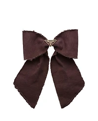Prada Canvas Hair Clip
