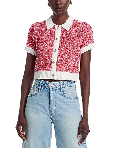 Cinq a Sept Adalee Cropped Cardigan