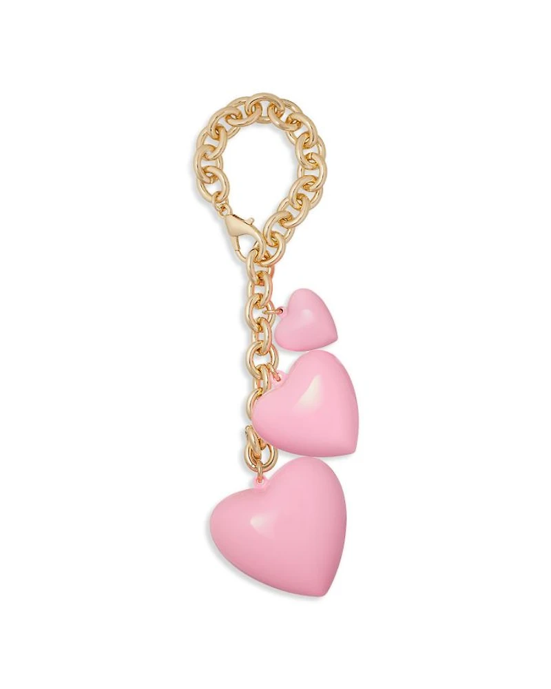 Puffy Heart Bag Charm
