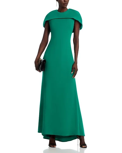 Scuba Cape Gown - Exclusive