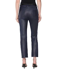 The Leather Reboot Crop Pants