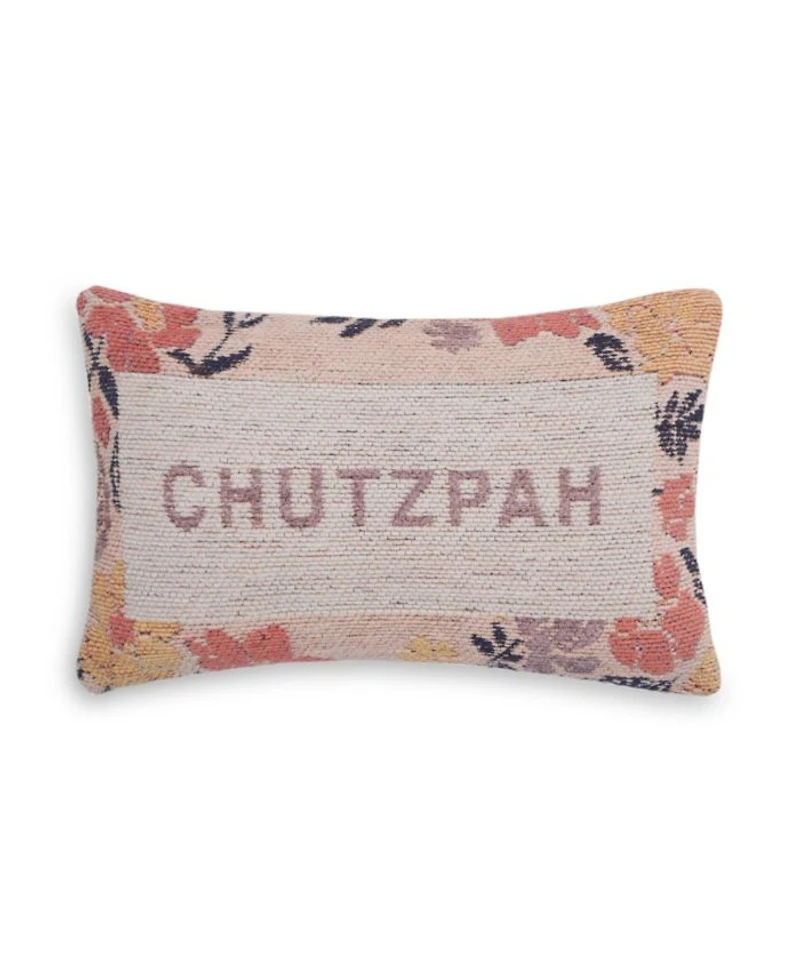 Chutzpah Jacquard Woven Accent Pillow