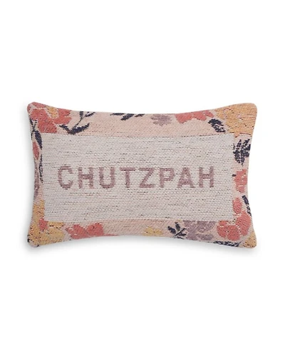 Chutzpah Jacquard Woven Accent Pillow