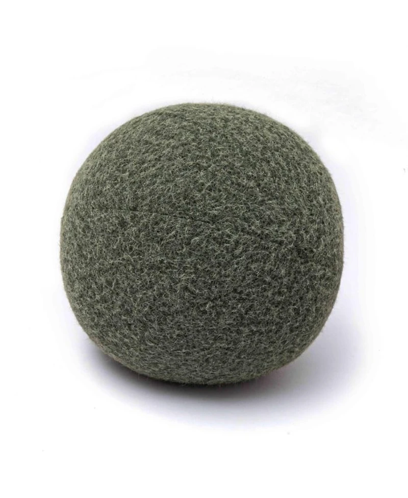 Boba Long Faux Mohair 14" Ball Pillow