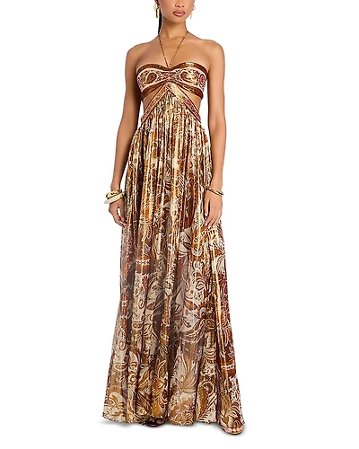 Retrofete Kimmy Cutout Maxi Dress