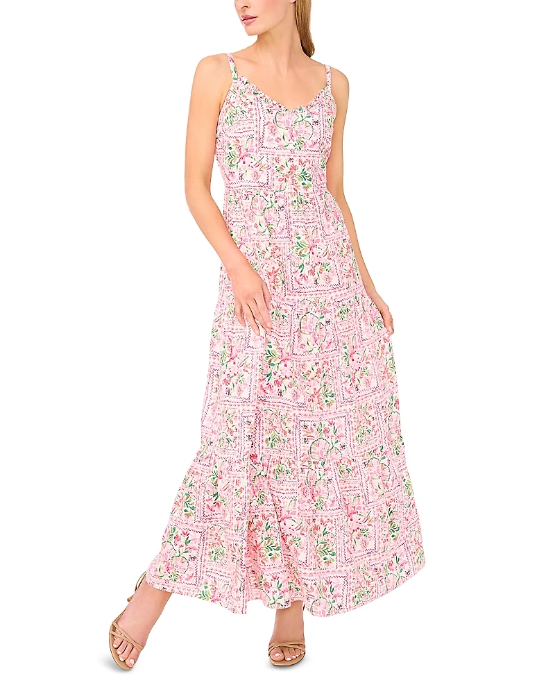 CeCe Spaghetti Strap Maxi Dress