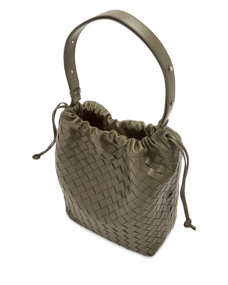 Avenue Intrecciato Leather Shoulder Bag