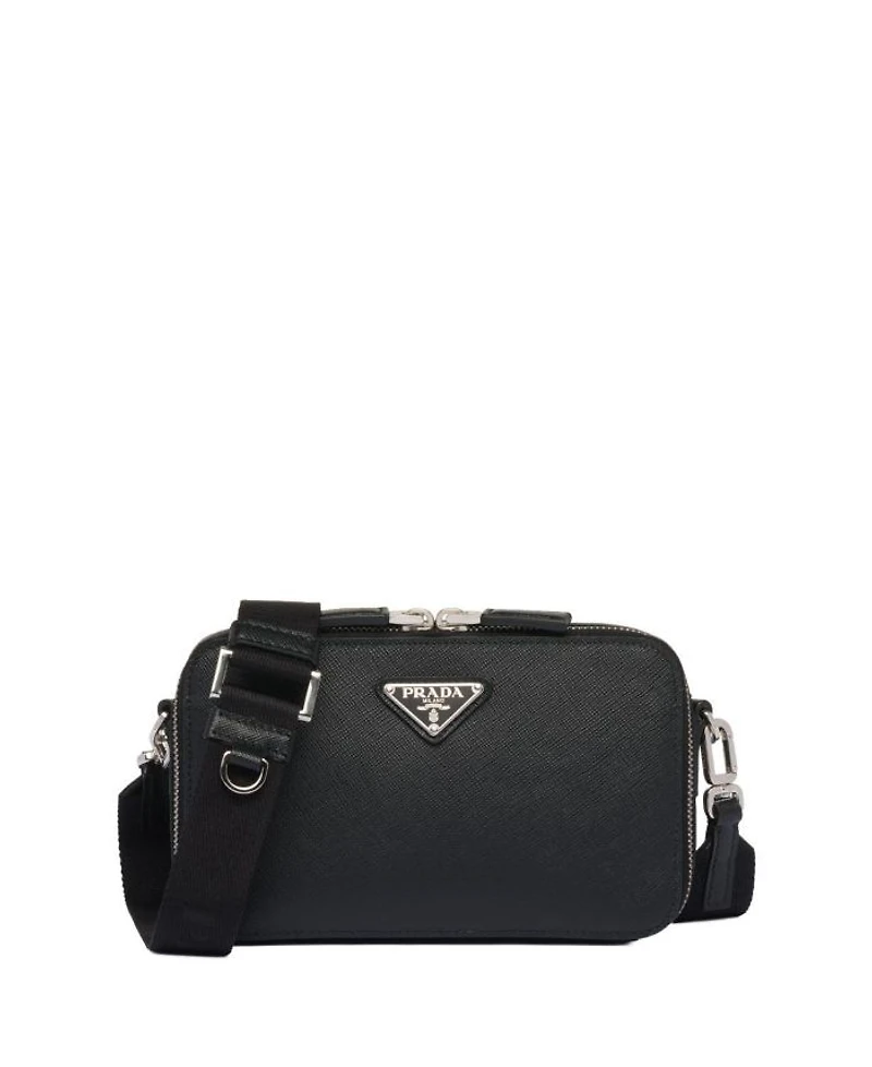 Brique Saffiano Leather Bag