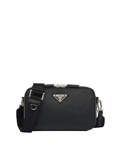 Brique Saffiano Leather Bag