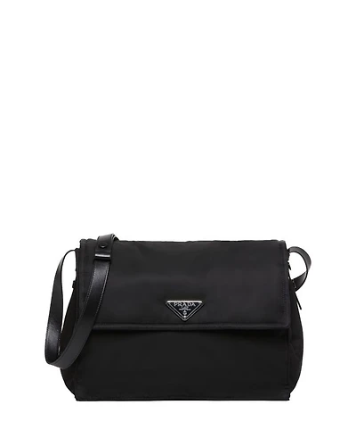 Traveller Re-Nylon Large Padded Shoulder Bag