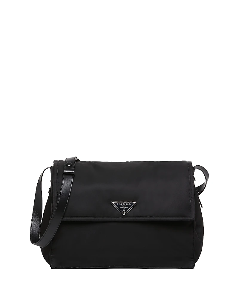 Prada Traveller Large Padded Re-Nylon Shoulder Bag
