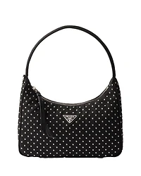 Re-Edition Re-Nylon Mini Bag with Studs