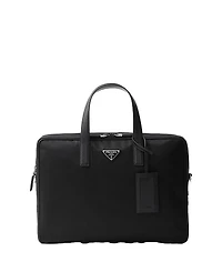 Prada Re-Nylon and Saffiano Leather Briefcase