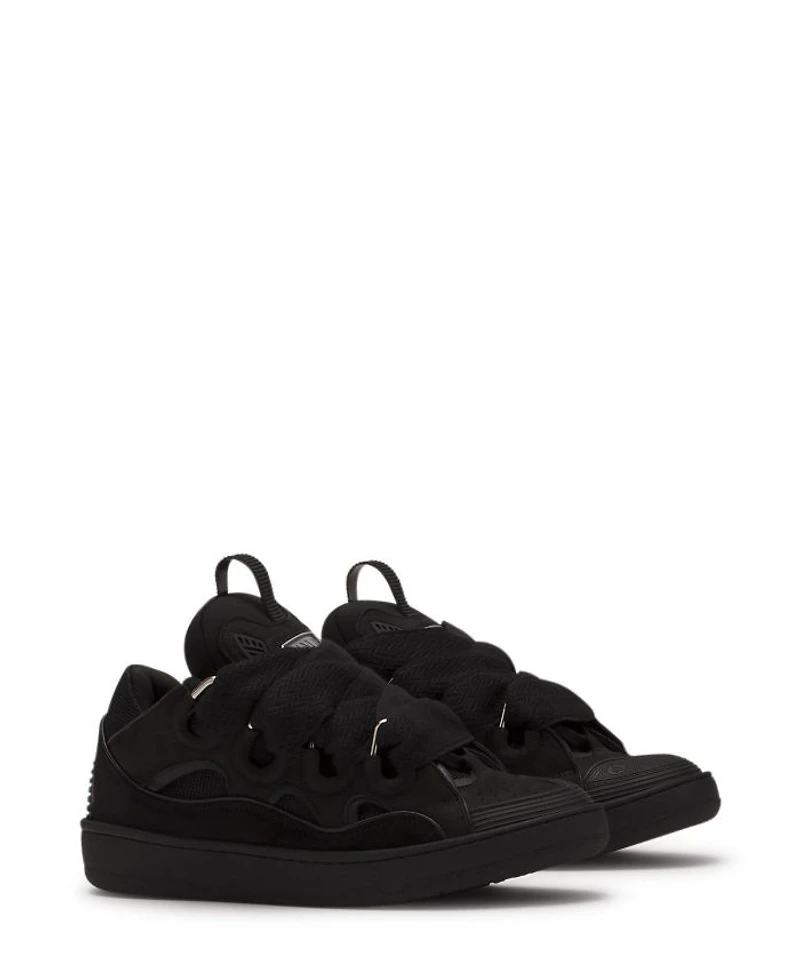 Unisex Curb Leather Sneakers