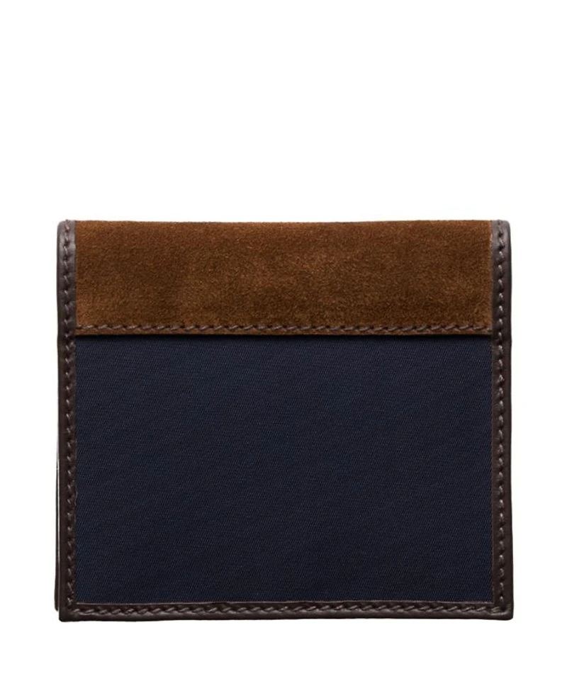 Re-Nylon and Leather Wallet