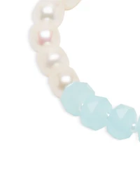 Ropes & Knots Bead & Cultured Freshwater Pearl Flex Bracelet