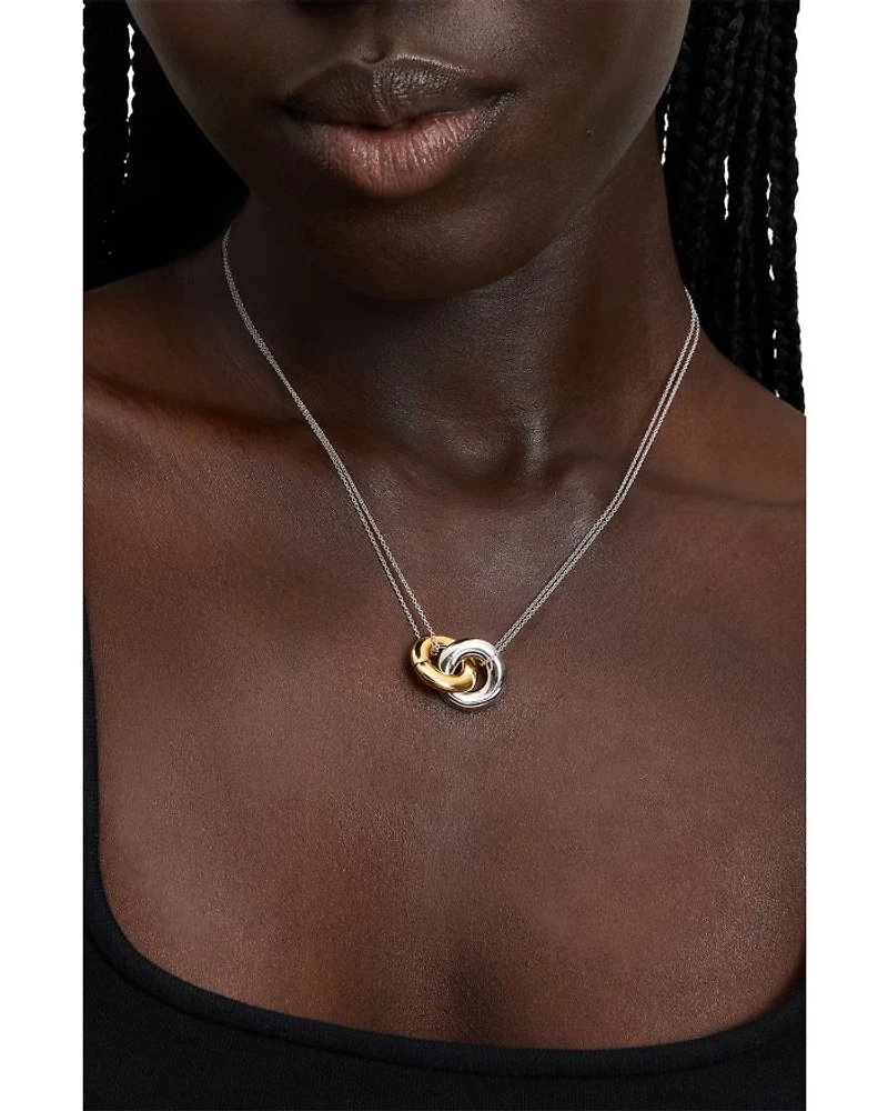 Interlock Pendant Necklace