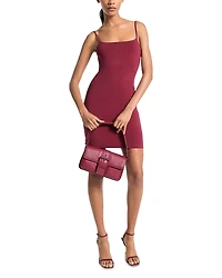 Michael Kors Straight Neck Cami Mini Dress