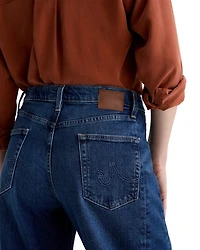 Hattie High Rise Cropped Barrel Jeans VP Dynasty