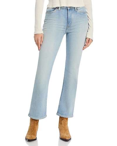 Re/Done 70s High Rise Ankle Bootcut Jeans
