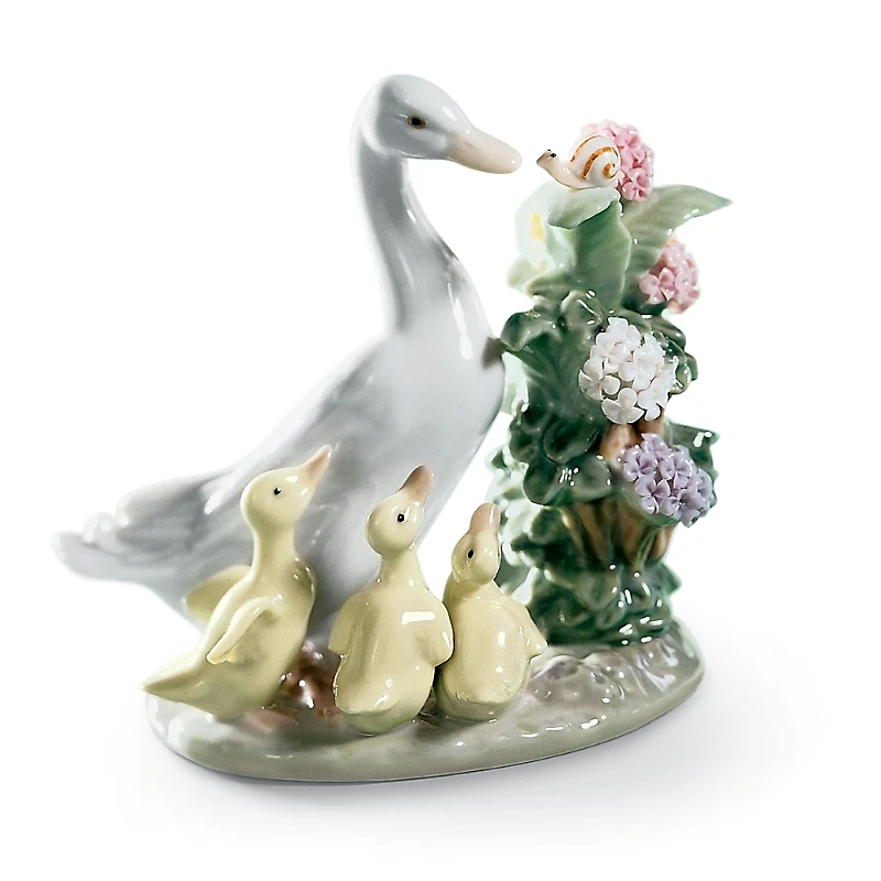 Lladro How Do You Do Duck Figurine